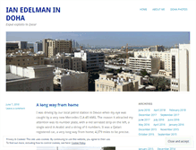 Tablet Screenshot of ian-edelman.com